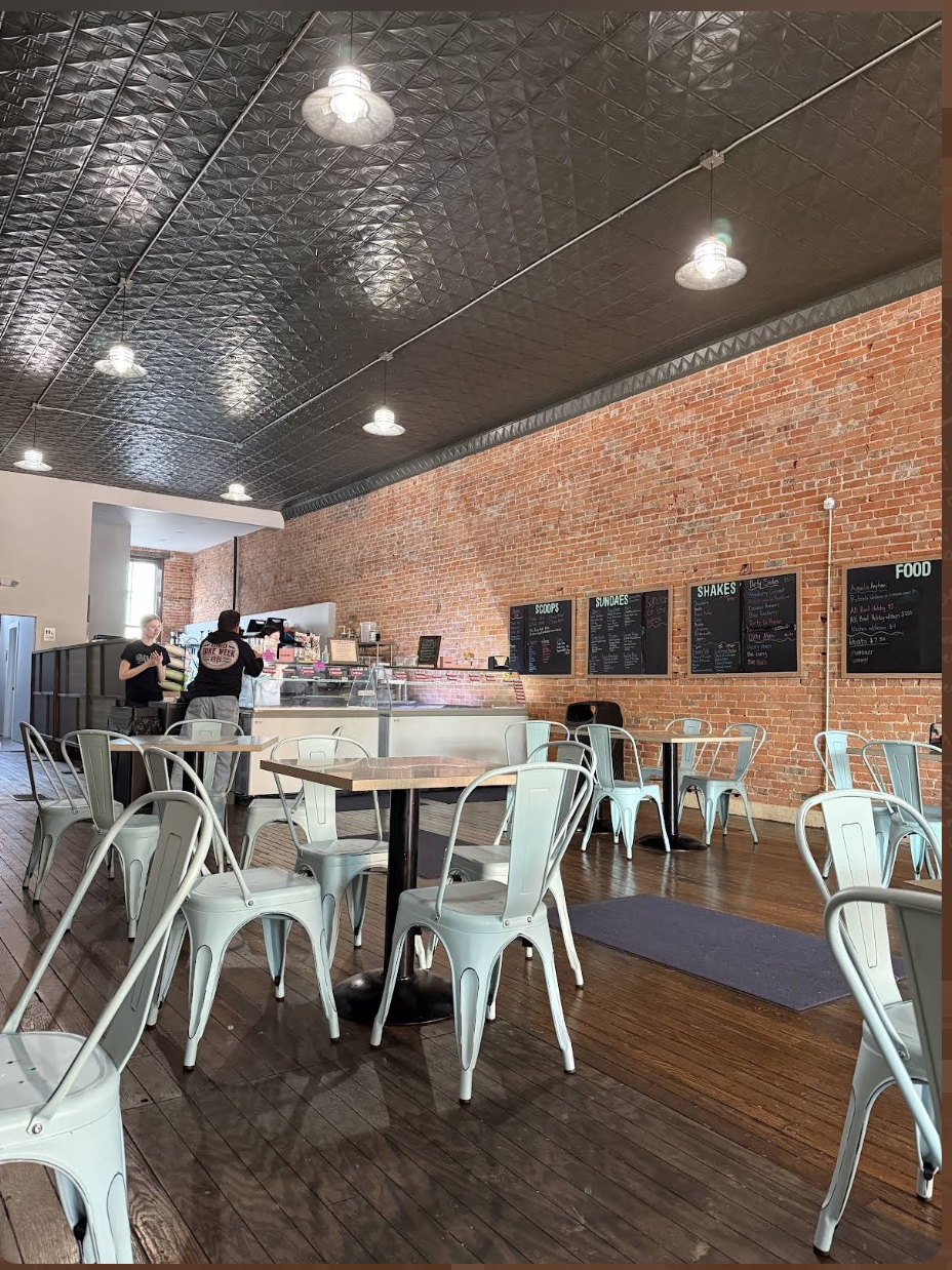 Inside Sundae Cafe