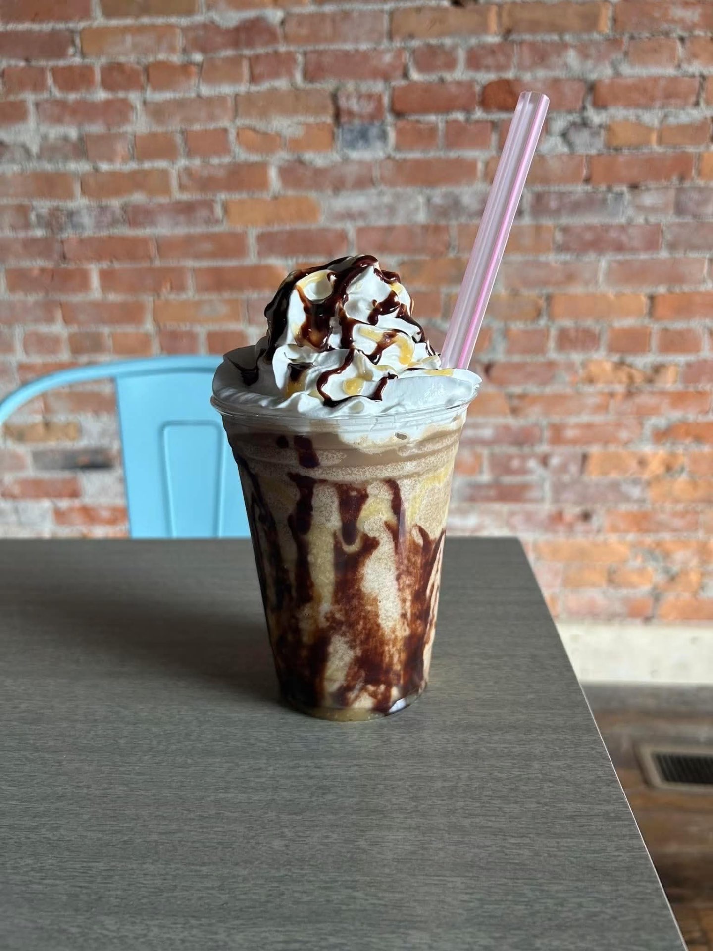 Hand-spun milkshake