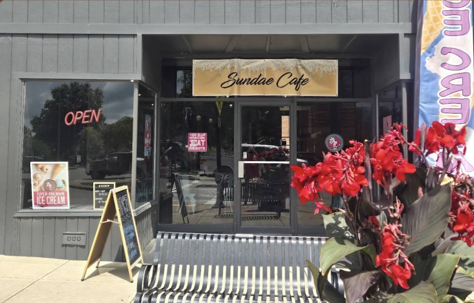 Sundae Cafe storefront